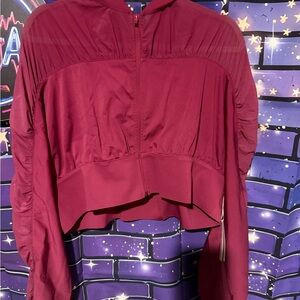 NWT Buffbunny Collection That Girl Jacket in Empire Rose size XL